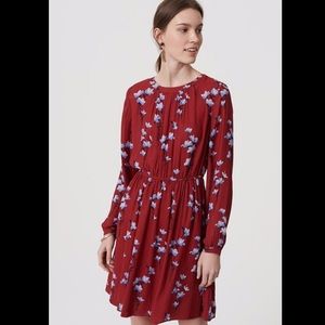 Loft Bluebell Long Sleeve Dress